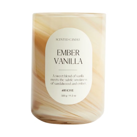 H&M Scented candle in glass holder