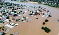 The floods have killed more than 80% of the animals in a large zoo that houses wildlife from lions and crocodiles to buffalo and ostriches