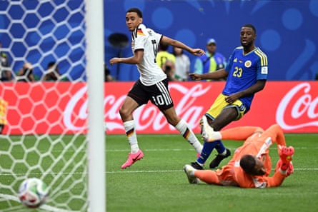 Jamal Musiala finishes in style for Germany