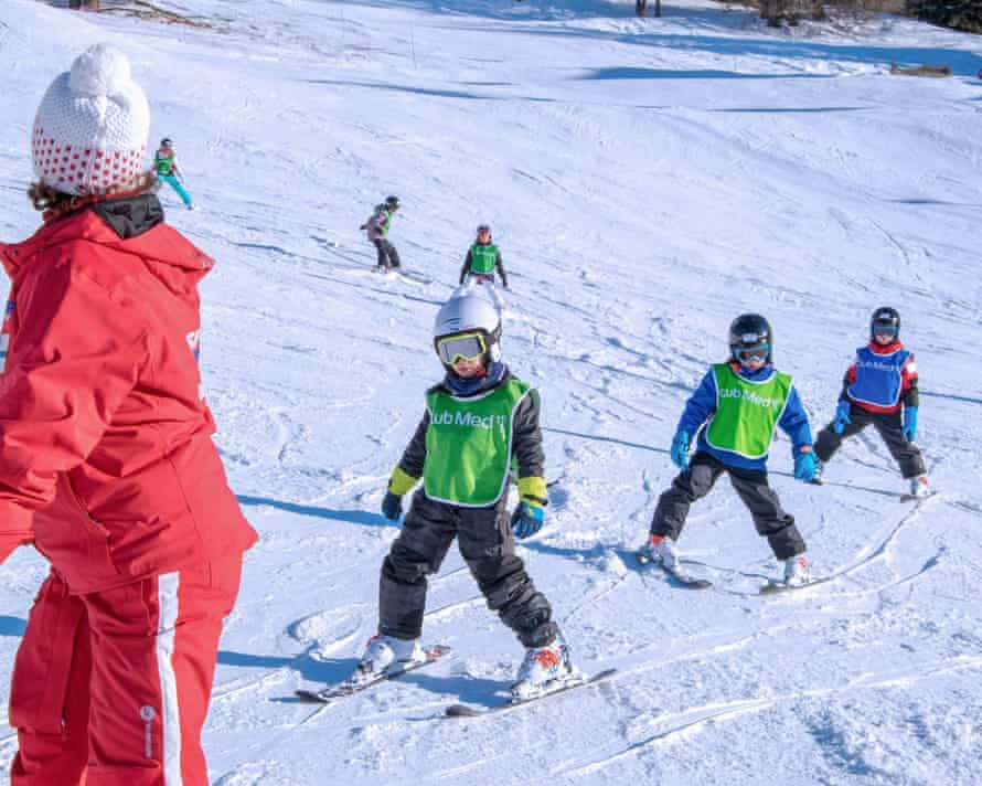 Ski school is included with Club Med holidays