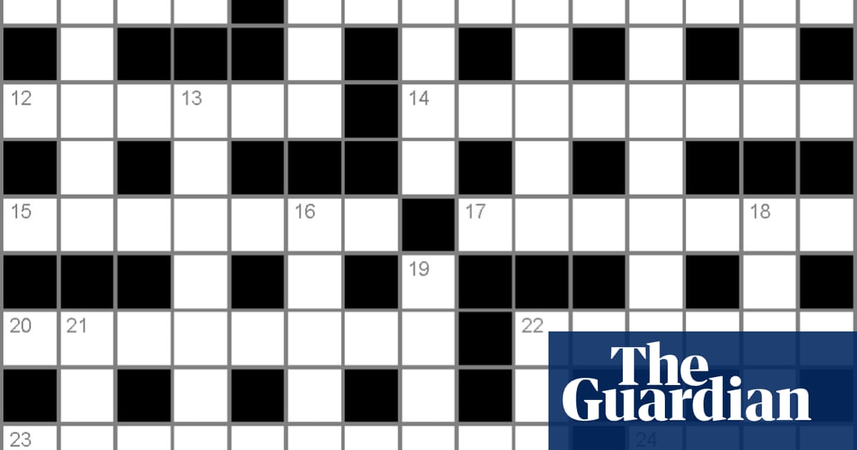 Genius crossword No 196 Crosswords The Guardian Genius crossword No 196 Crosswords The Guardian