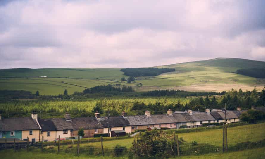 A terrace at Rosebush.