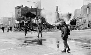 The aftermath of rioting in Washington DC following the death of Martin Luther King in 1968. ‘We are in the middle of an uprising unseen in this nation in at least 50 years.’
