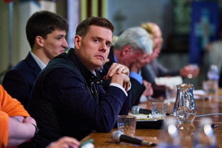 Matt Goodwin at the hustings