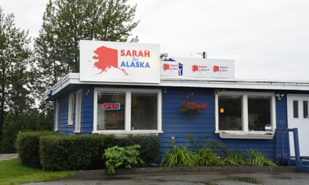 Sarah Palin’s campaign headquarters in south Anchorage.