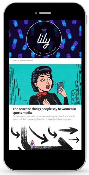 Preview of the Washington Post’s new news site, The Lily