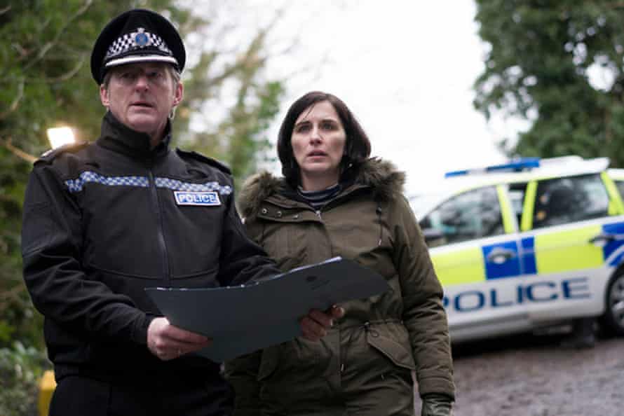 Adrian Dunbar and Vicky McClure on BBC's Line of Duty