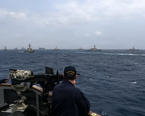 US attacks oil tanker in strait of Hormuz as strikes reported in Tehran | US-Israel war on Iran | The Guardian