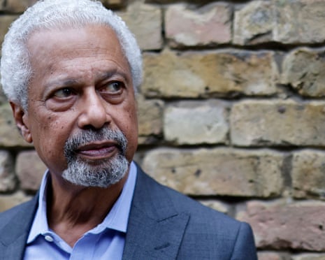 Abdulrazak Gurnah, who has been awarded the Nobel prize in literature, in London on Friday.