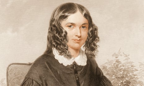 An engraving of the English poet Elizabeth Barrett Browning, subject of Paula Milne’s new script.