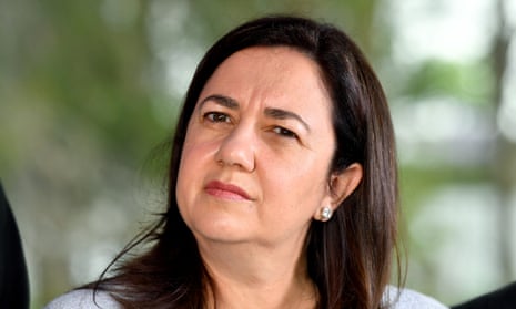 Queensland premier Annastacia Palaszczuk 