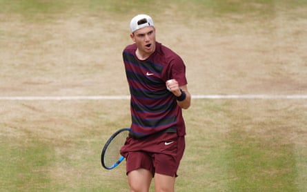 Jack Draper at Queen's Club in 2025