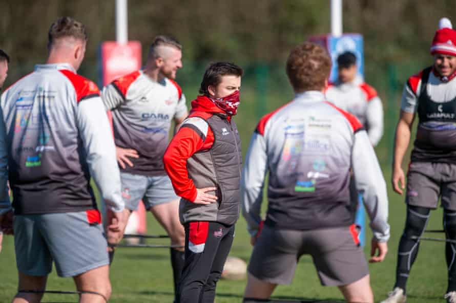 Leigh players in training earlier this month.