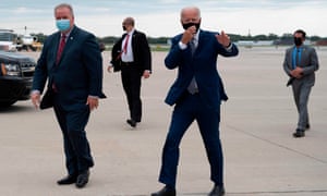 Joe Biden In Kenosha After Talking To Jacob Blake And Meeting His Family As It Happened Us News The Guardian