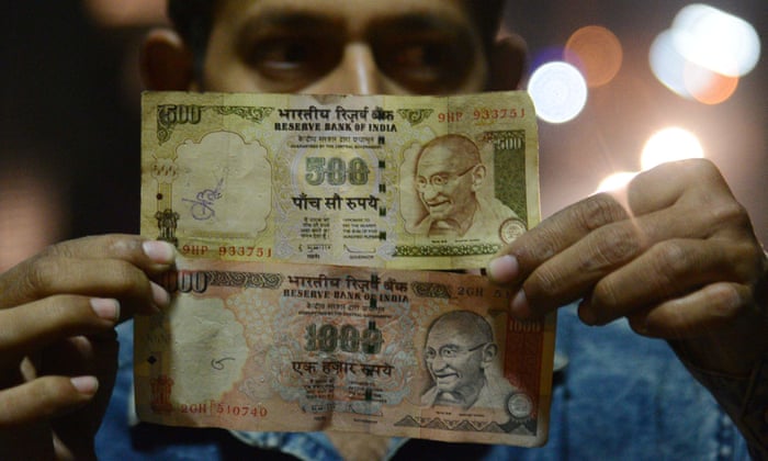 India Withdraws 500 And 1 000 Rupee Notes In Effort To Fight Corruption India The Guardian India Withdraws 500 And 1 000 Rupee Notes In Effort To Fight Corruption India The Guardian
