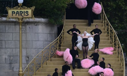 Lady Gaga sang at the Sully bridge area