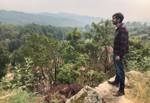 João Cassote near the site of a proposed lithium mine in northern Portugal.