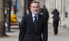 Former Royal Mail chief exec says he ‘was not aware’ group’s lawyers were prosecuting post office operators – UK politics live