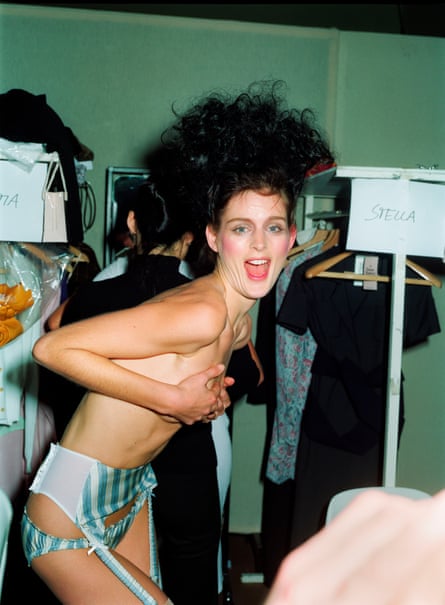 Cheeky snapper: Stella Tennant at Vivienne Westwood, SS97.