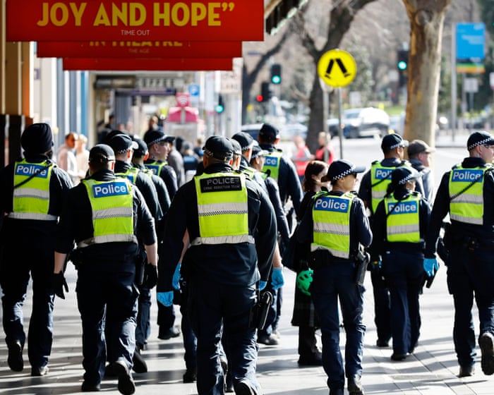 Australia news live: four people arrested after women’s rights rally in Melbourne draws opposition