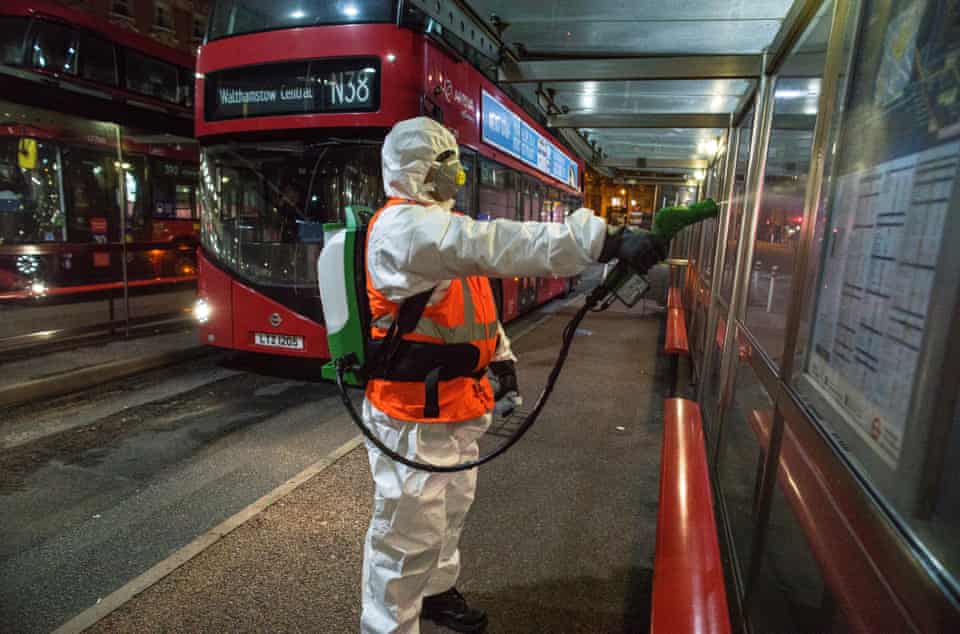 Rohan Coelho cleaning Victoria bus station
