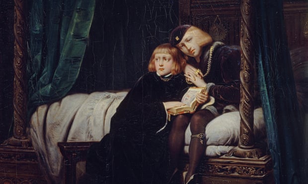 Detail from Paul Delaroche, Edward V and the Duke of York in the Tower, 1831, showing in The Lost King: Imagining Richard III at theWallace Collection.