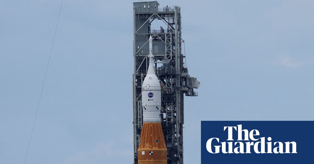 ‘Artemis generation’: Nasa to launch first crew-rated rocket to moon since 1972