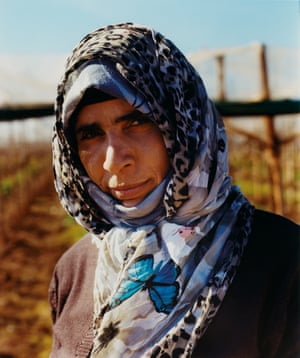 Aït Ouallal by Ilyes Griyeb Ilyes Griyeb’s photographs show a group of workers from a fruit farm in Aït Ouallal, a small Moroccan town. The series shows the faces of the women in both traditional and modern clothing to protect themselves from the sun. Every year thousands of seasonal workers travel from Morocco to Spain to work picking strawberries in conditions described as inhumane in a 2020 UN report. 