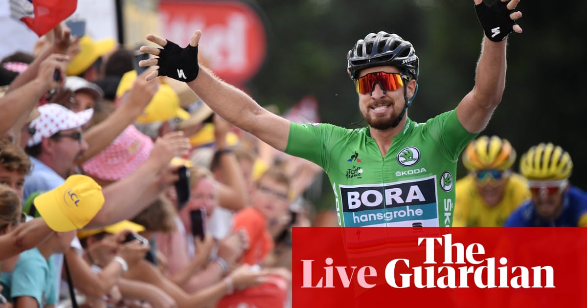Tour De France 2018 Peter Sagan Powers To Stage Five Win