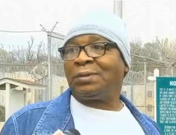 Glenn Ford, the day he left prison after nearly 26 years on death row. Ford was innocent and fully exonerated.