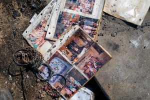 Fresno, US: A family photo album survives after a fast-moving grass fire raged through the city in central California, causing a temporary evacuation. According to a new report by the US Drought Monitor, more than 97% of the state’s land area is in at least severe drought status