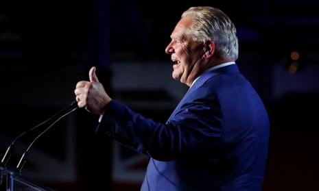 Ontario Premier Doug Ford backed a bill that restricted labor rights – but then backtracked amid opposition. 