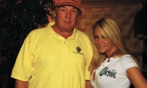 Donald Trump with Jessica Drake in 2006