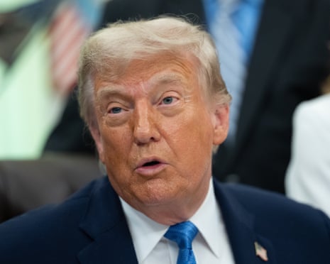 US president Donald Trump.