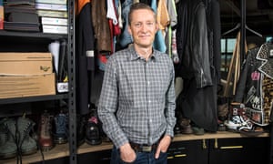 Dr Martens chief executive Kenny Wilson at its head office in Camden, London