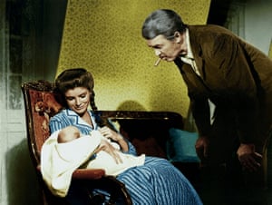 Katharine Ross and James Stewart in Shenandoah