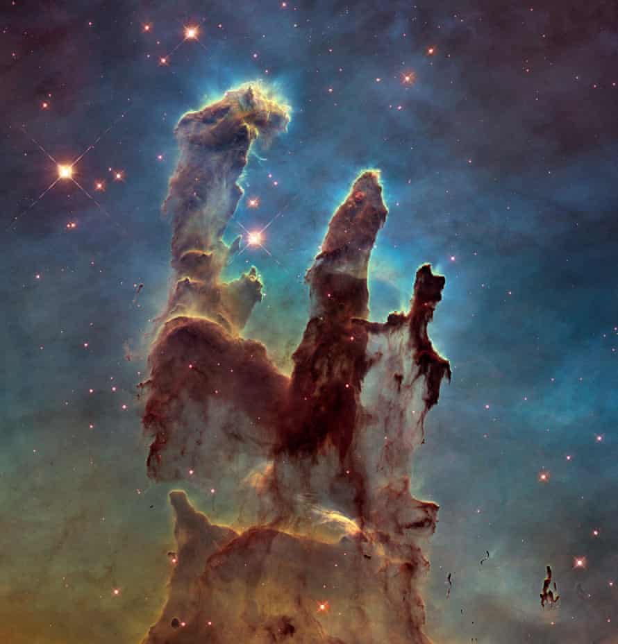 The Pillars of Creation – follow-up observation by the Hubble Space Telescope in 2014