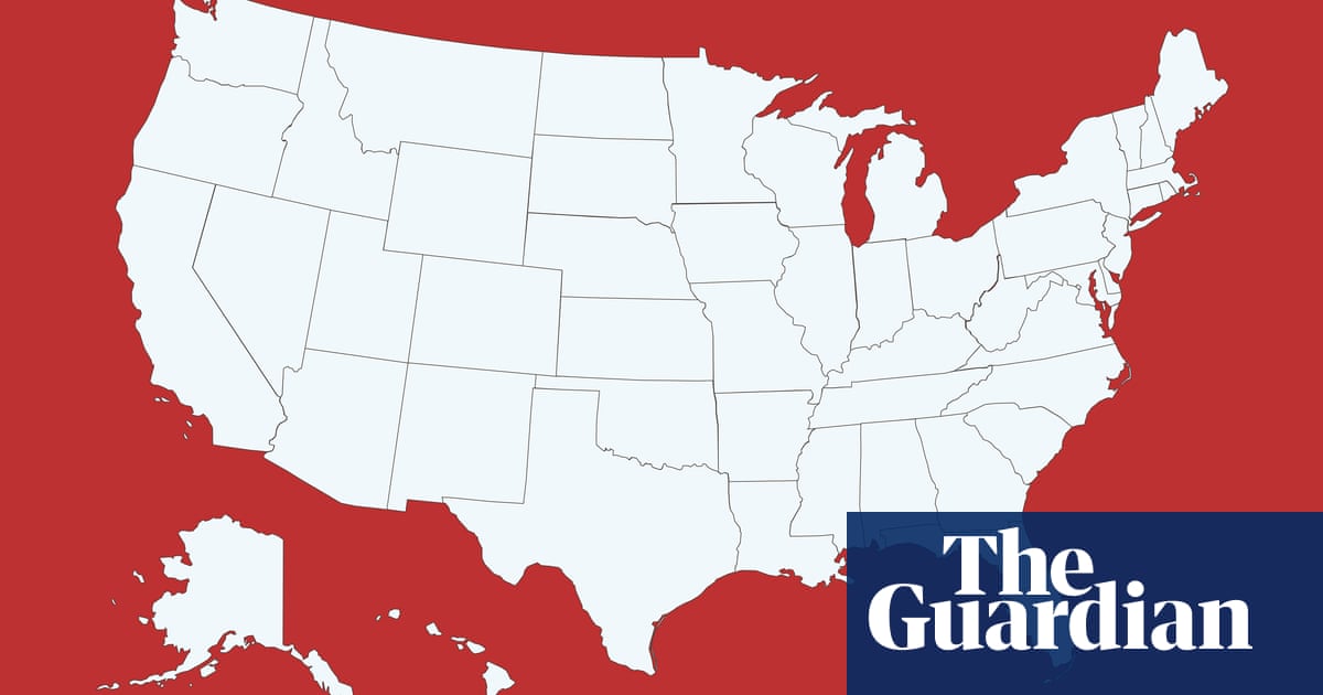 Coronavirus Update Usa Map Guardian