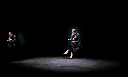 Anita Hegh in Belvoir theatre’s 2020 production of A Room Of One’s Own, Photo by Brett Boardman