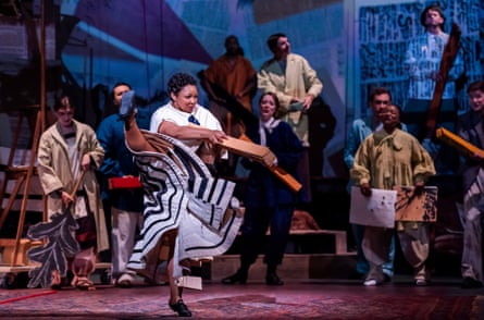 Roseline Wilkens (Euridice) in L’Orfeo by Monteverdi @ Glyndebourne.