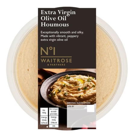 Waitrose No 1 Extra Virgin Olive Oil Houmous