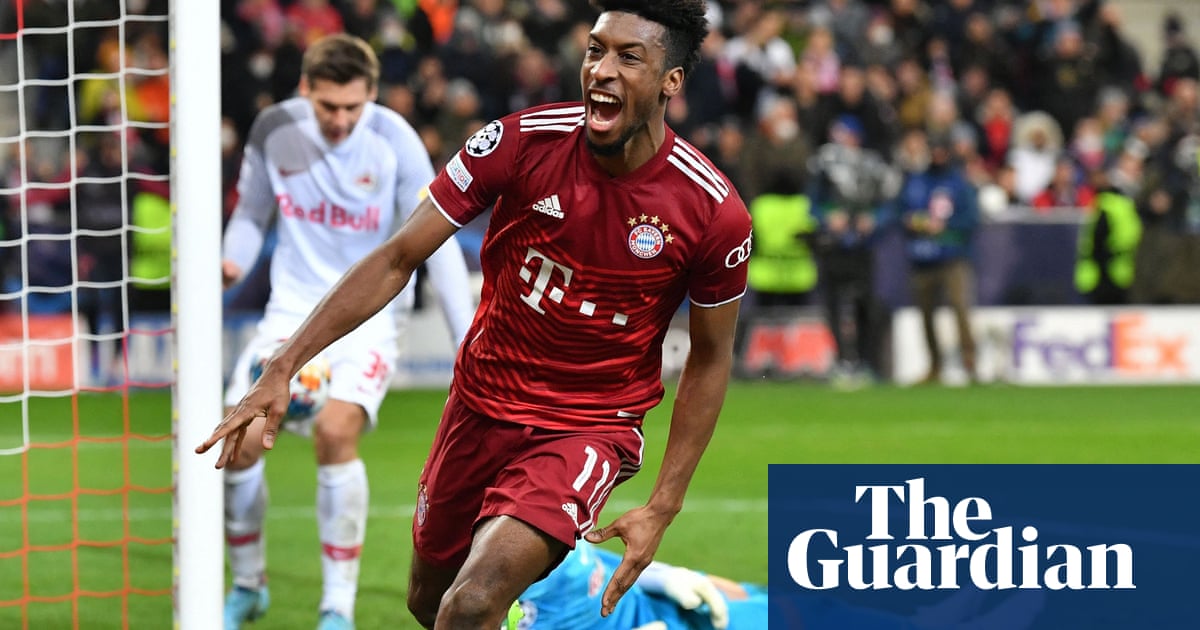 Late Coman strike earns Bayern Munich draw against Red Bull Salzburg
