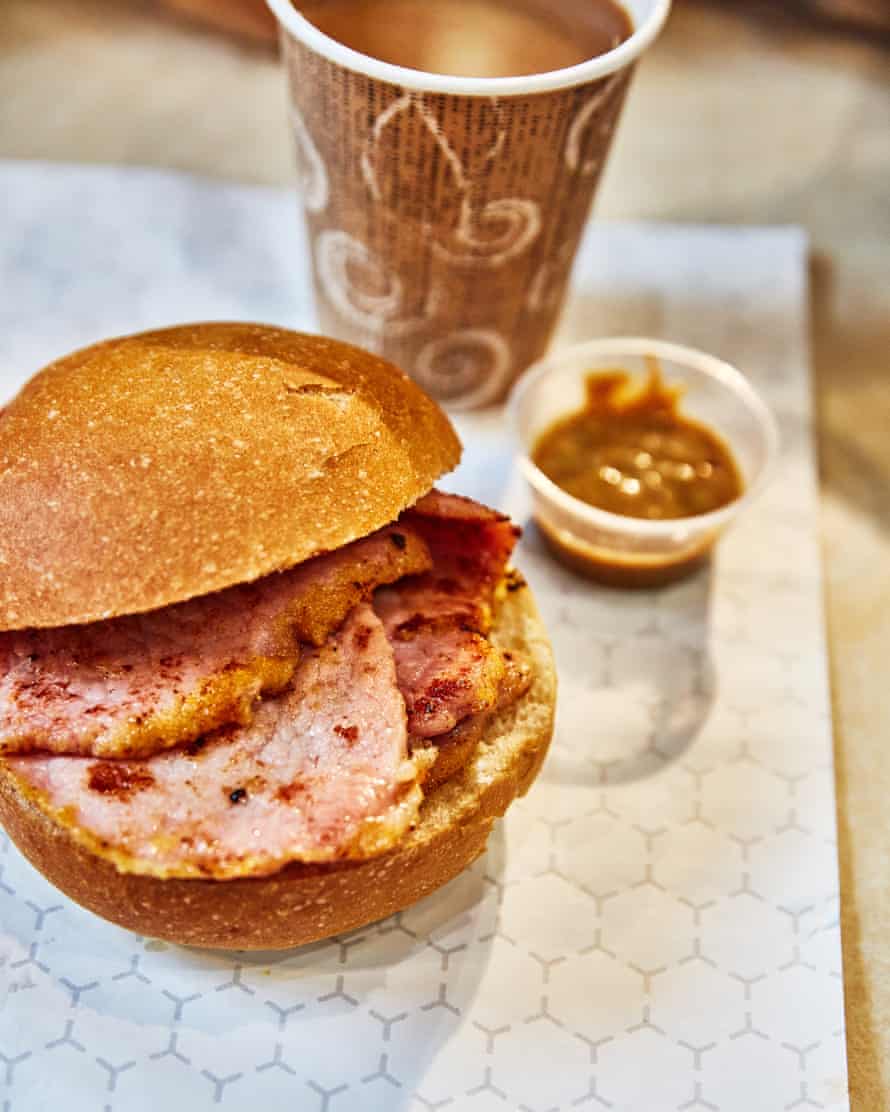 From eggs benedict to the ultimate bacon roll: Toronto’s best places to eat | Welcome to Ontario, Canada 2 Carousel Bakery bacon bun.