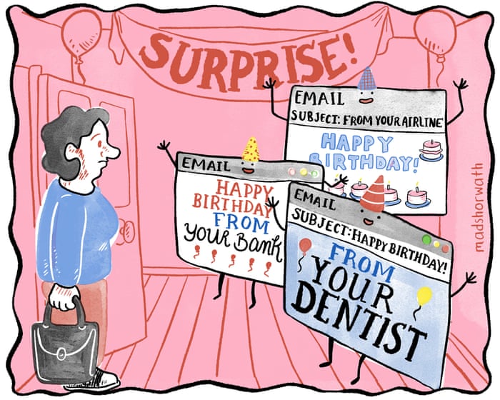 Madeline Horwath on the birthday greetings that nobody wants – cartoon