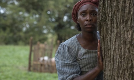 Difficult for (white) conscience to ignore … Cynthia Erivo as Harriet Tubman in Harriet.