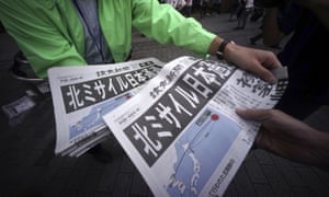 Duck And Cover In Japan North Korean Missile Alerts Are Becoming A Fact Of Life World News The Guardian