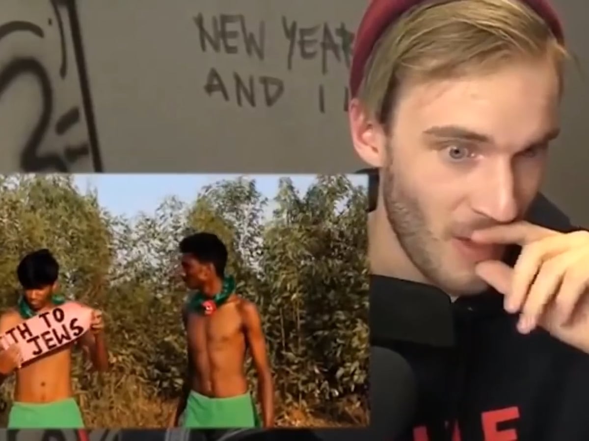 Pewdiepie Thinks Death To All Jews Is A Joke Are You Laughing Yet Race The Guardian
