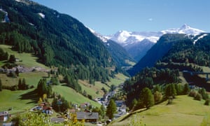 View from the Brenner Pass, Austria.