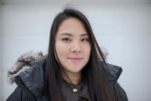 Ashly Moore at her home in West Des Moines, Iowa.