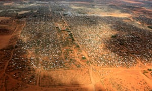 Dadaab viewed from the air